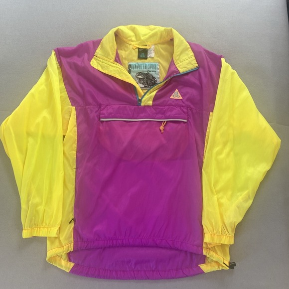 Nike ACG Other - VTG 90s Nike ACG Snowpatch Spire Windbreaker Shell Men's Large Packable Anorak